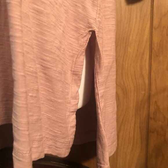 pure jill  3/4 sleeve hi lo tunic. Size 3X. Dusty Pink. - Picture 4 of 6